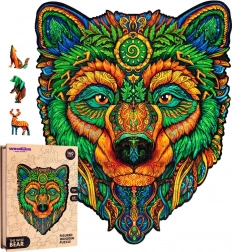 Wooden Puzzle Wise Bear 160 Pieces