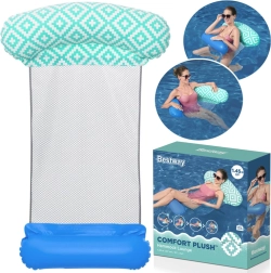 Bestway Comfort Plush opblaasbare zwembad-hangmat met netstof