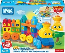 Mega Bloks train musical avec lettres