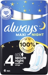 Always Classic Night Maxi maandverband 6 stuks