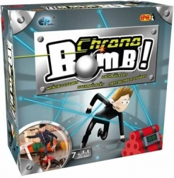 Actiespionagespel CHRONO BOMB – laser-doolhof voor in huis