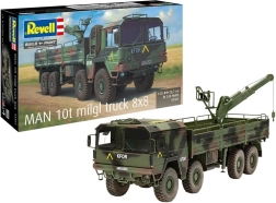 Plastic model of MAN 10T MILGL 8x8 military truck 1/35