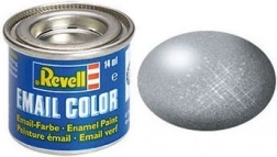 Revell synthetische emailverf staal metallic
