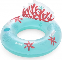 Opblaasbare ring met rugleuning Bestway Coral Bliss