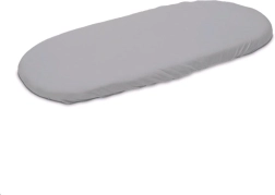 New Baby Jersey Stroller Sheet, Grey, 35 × 75 cm