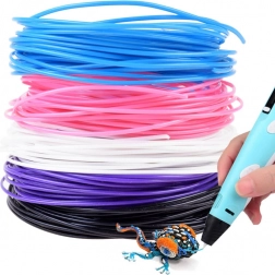 Vervangende vullingen voor 3D‑pen – set van 5 kleuren – Variant B