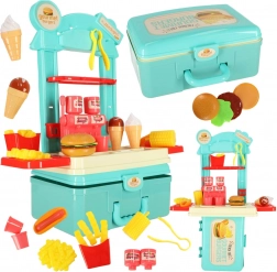 Cuisine pour enfants avec valise et accessoires