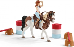 Schleich Horse Club western rijset Hannah – barrel racing set