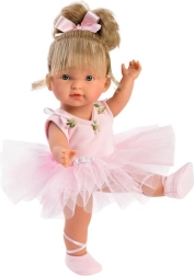 Llorens Valeria Balletpop met bloemen 28 cm