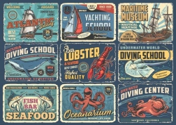 Puzzle Esprit Marin 500 Pieces