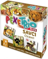 didactisch spel Pexetrio Plus – zoogdieren