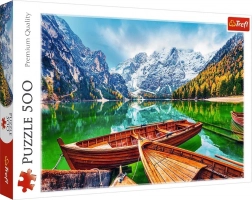 Puzzel 500 stukjes – Lago di Braies, Italië TREFL