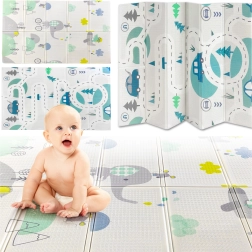 Folding foam mat MATIVO 120 × 180 cm