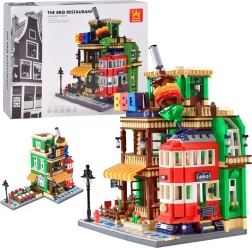 Bouwpakket wereldarchitectuur – BBQ-restaurant Parijs 1922 stukjes