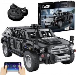 Kit de construction CADA SUV tout-terrain RC Fierce Warrior, 561 pièces, Dual Mode