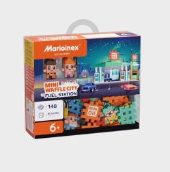 Mini Waffle Bricks – Gas Station, 148 pieces