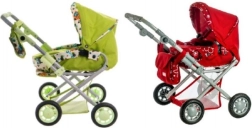 Poppenwagen Magda 3-in-1, 2 kleuren