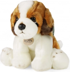 Plush Saint Bernard sitting