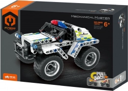 Jeu de construction iM.Master voiture de police à rétrofriction, 199 pièces