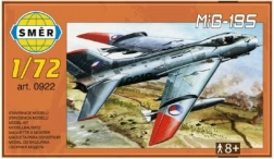 Modelvliegtuig MIG-19S 12,5 × 18 cm in doos