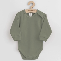infant cotton bodysuit New Baby green