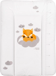 Zachte aankleedkussen New Baby Vos 70 × 50 cm wit