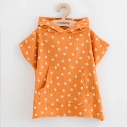 Kinder mousseline poncho New Baby Feeling Animal XS 35 cm