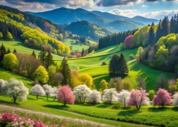 Spring Walk Puzzle 500 Pieces