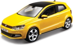 Metalen automodel BBURAGO 1:32 – VW Polo GTI (geel)