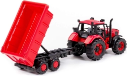 Tractor Belarus met aanhanger