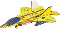 Woodcraft Wooden 3D Puzzle Fighter Jet F22 Raptor