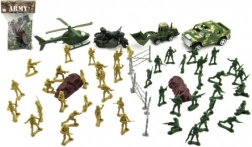 Set of Plastic Soldiers with Accessories CZ Design