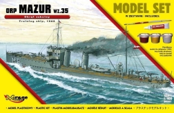 ORP Mazur wz.35 destroyer-école polonais – maquette plastique à assembler