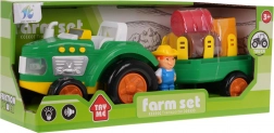 Speelset met tractor en boer