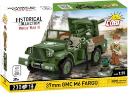 Blokkenmodel 37 mm GMC M6 Fargo