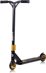 Freestyle scooter LIONELO Whizz Black Carbon Yellow