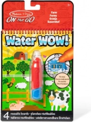 waterkleurboek boerderij met pen MELISSA & DOUG Water Wow