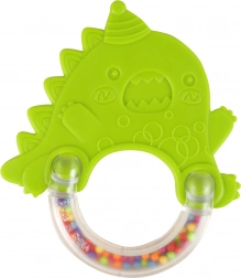 Rammelaar en bijtring dinosaurus voor baby’s