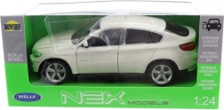 Die-cast model BMW X6 1:24 with opening parts