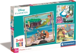 Clementoni puzzel Disney klassiek 3x48 stukjes