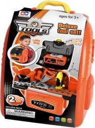 Gereedschapsset voor kinderen in een rugzak