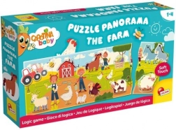 Carotina Baby Puzzle Panorama Bauernhof