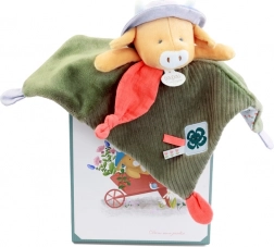 Doudou Cadeauset Pluchen knuffeldoekje Koe Aneth 27 cm