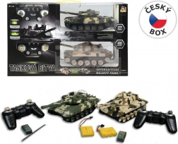 Remote Control Tank MaDe 2 pcs with Moving Tracks