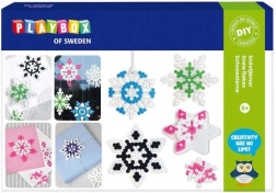 Iron-on beads 3D snowflakes 4000 pcs PLAYBOX