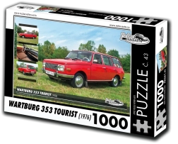 Puzzel Retro-auto’s Wartburg 353 Tourist (1976) – 1000 stukjes
