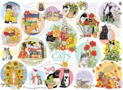 Cat Thoughts Puzzle 1000 Pieces by Cobble Hill