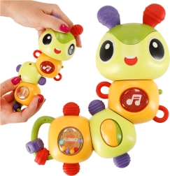 Chenille musicale électronique avec lumières