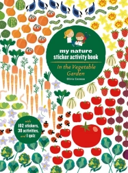 Chronicle Books livre d’activités avec autocollants My Nature : Au potager