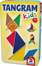 tangram coloré pour enfants en boîte métallique Schmidt